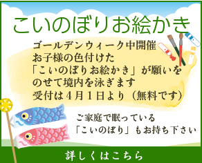 こいのぼりお絵かき